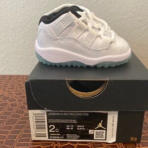 NEW/NEVER WORN- Baby Jordan 11 Retro Low